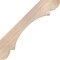 Ekena Millwork 3 1/2"W x 30"D x 30"H Olympic Smooth Knee Brace, Douglas Fir BRC04X30X30OLY00SDF - alternate 2